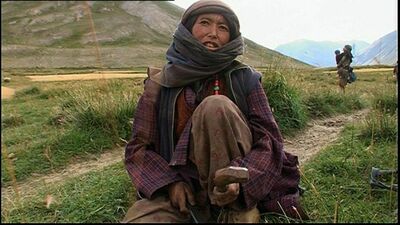 喜馬拉雅山的女人